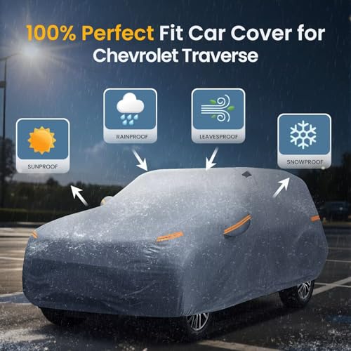 Large SUV Car Cover for Chevrolet Traverse