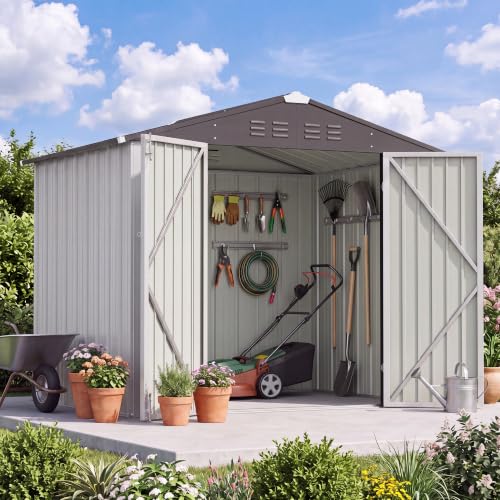 8x6 FT Outdoor Storage Shed