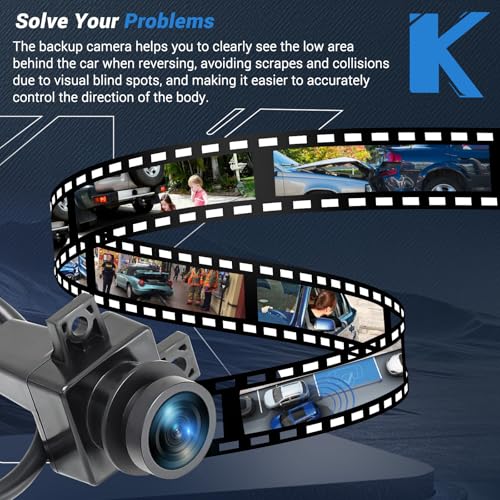 Rear View Backup Camera HD Night Vision Waterproof