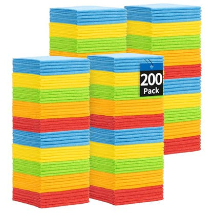 Microfiber Cleaning Cloth (200 Count)