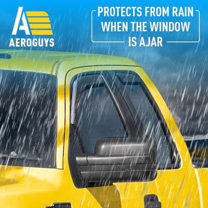 Extra Durable Window Deflectors in (4 Count)