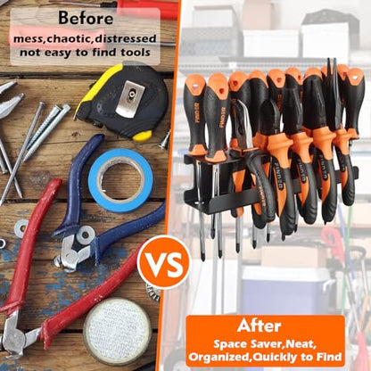 Screwdriver Organizer Rack Heavy Duty