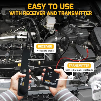 Automotive Electrical Open&Short Finder Circuit Tester Circuit Finder Detector Tone Generator Cable Wire Breaker Tracker Circuit Fault Finder DC 6
