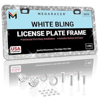 Dazzling Bling License Plate Frame for Women