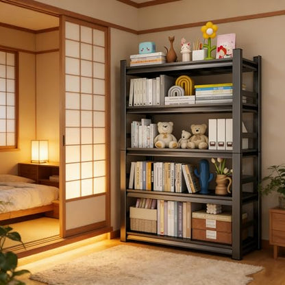 45''W Garage Shelving Heavy Duty Metal Storage Shelves Series (5 Count)