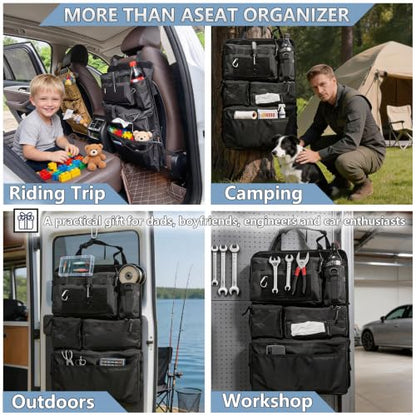 2 Pack Tactical Seat Back Organizer