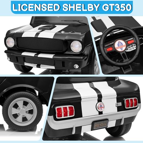 12V Licensed Shelby Electric Car for Kids