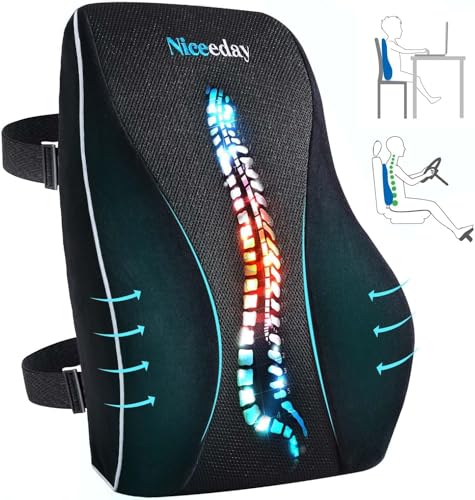Lumbar Support Pillow for Office Chair Car Back Support Pillow