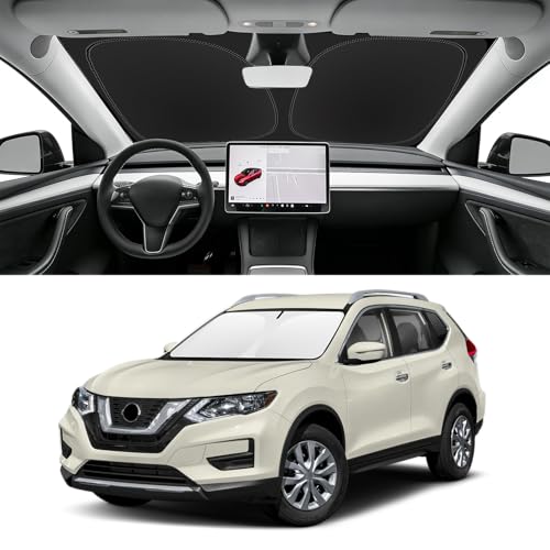 Custom Fit Windshield Sun Shade for Nissan Rogue 2014