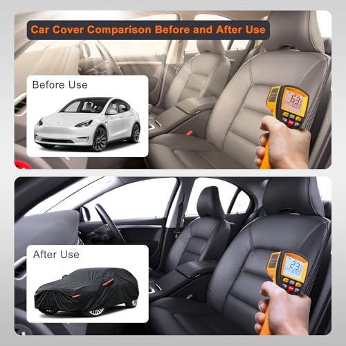 7 Layers Waterproof Car Cover for Tesla Model Y