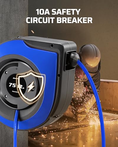 75FT Extension Cord Reel