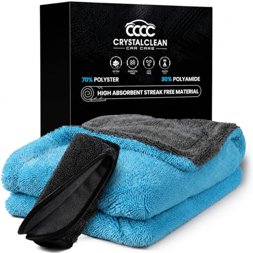 Crystal Clean 1300 GSM Car Drying Towel