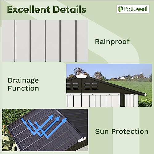 6x4 FT Outdoor Storage Shed