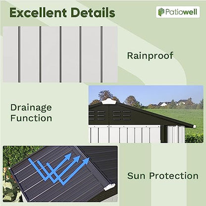6x4 FT Outdoor Storage Shed