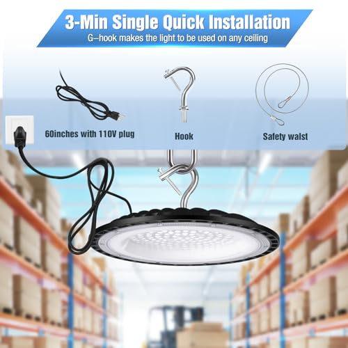 100W UFO Led High Bay Light Fixture