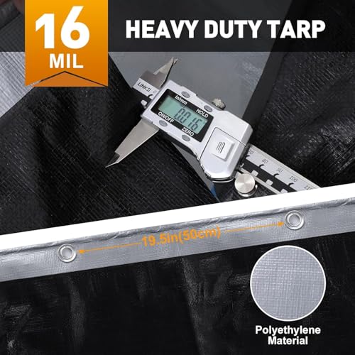 16x20 FT Waterproof Tarp