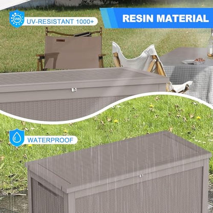 330 Gallon Outdoor Storage Box Waterproof