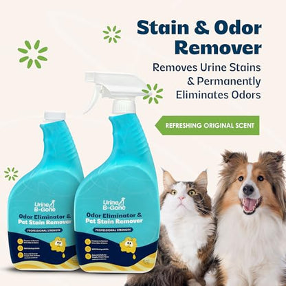 Urine B Gone Enzyme Cleaner for Pet & Human Urine (64 Fl Oz)