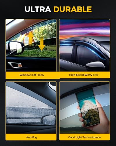 Rain Guards for Car Windows