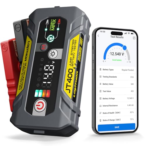JT400 2500A Portable Jump Starter with 100