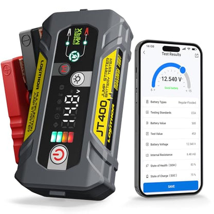 JT400 2500A Portable Jump Starter with 100