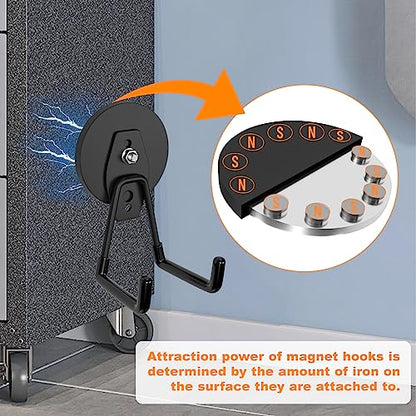 Strong Magnetic Hooks Heavy Duty (2 Count)