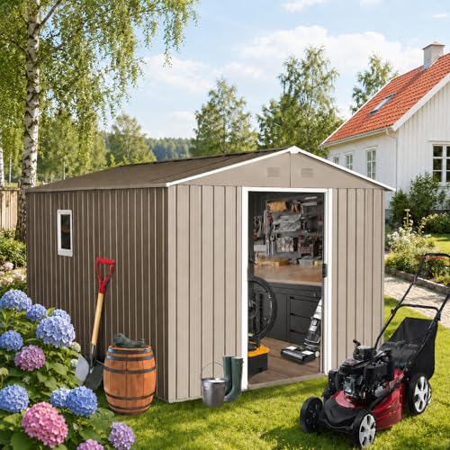 8x10 FT Outdoor Storage Shed