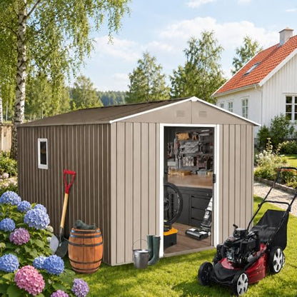 8x10 FT Outdoor Storage Shed