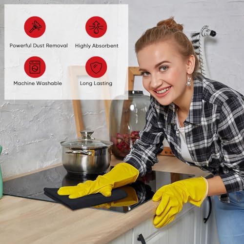 Microfiber Cleaning Cloth 12 Pack (12 Count)