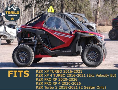 Ceramic Brake Pads for Polaris RZR XP Turbo 2016