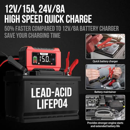 NC215 15 Amp Battery Charger
