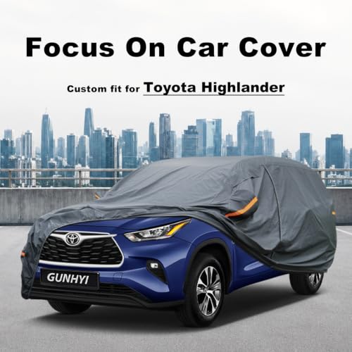 Premium Car Cover Custom Fit Toyota Highlander