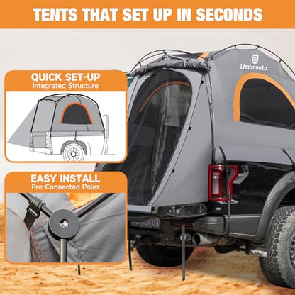 Truck Bed Tent 6.4' ~ 6.7'