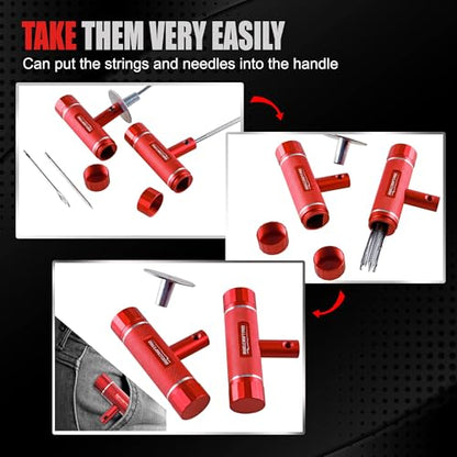 108 Piece Heavy Duty Tire Repair Kit (108 Count)