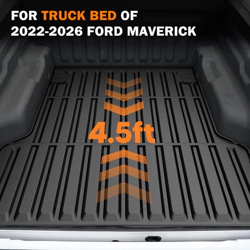 Floor Mats Truck Bed Liner for 2022 (5 Count)
