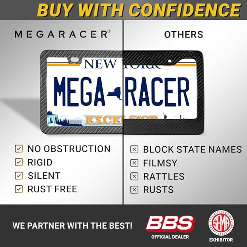 Premium Slim License Plate Frames