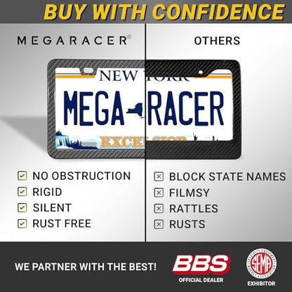 Premium Slim License Plate Frames