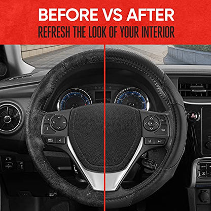 GripDrive Carbon Fiber Steering Wheel Cover