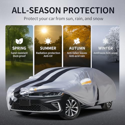 Multi Layer Car Cover Custom Fit for VW Jetta