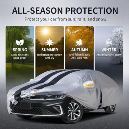 Multi Layer Car Cover Custom Fit for VW Jetta