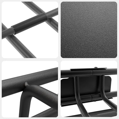 Rooftop Cargo Carrier Combo Roof Rack Cargo Basket 64" x 39" x 4"
