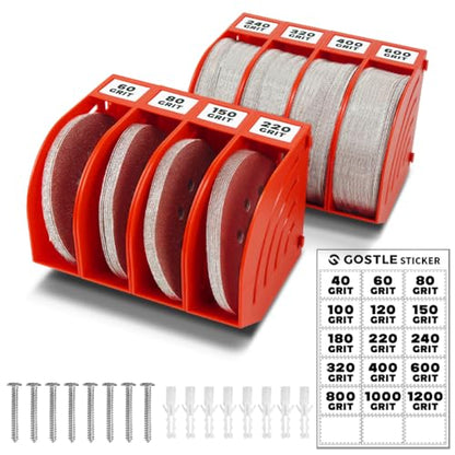 5 Inch Professional Sanding Discs Storage Bins