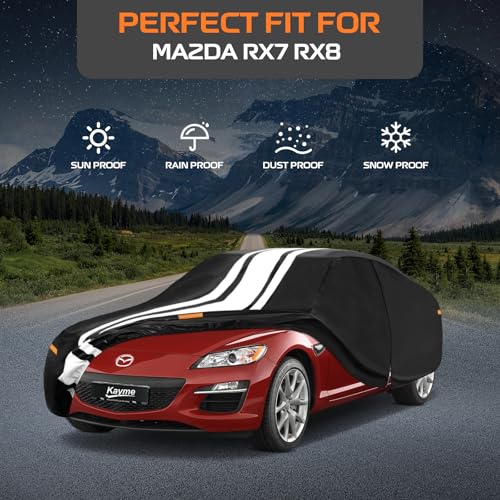 Heavy Duty Car Cover Custom Fit Mazda RX