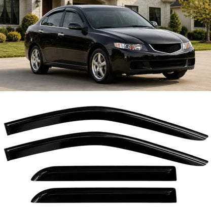 4PC Window Rain Guards fit Honda Accord 2003