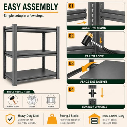 Metal Bookshelf