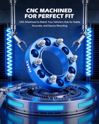OMT 6x5.5 Wheel Spacers with 106mm Center Hub Bore (4 Count)
