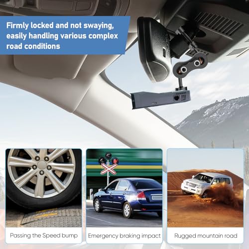 Radar Detector Mount Rearview Mirror Bracket