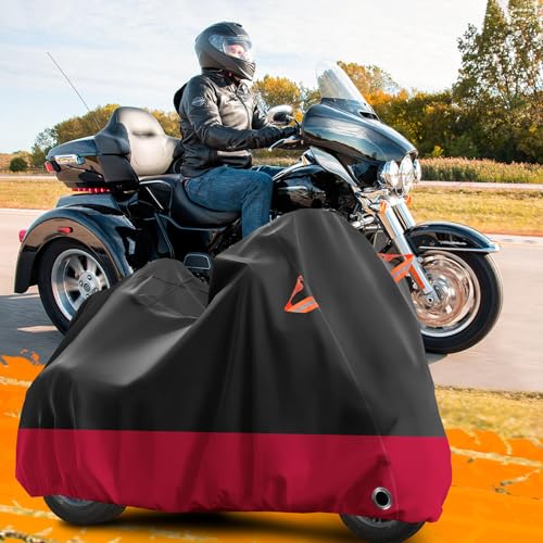 Trike Cover Heavy Duty Waterproof 3 Wheel Motorcycle Cover
