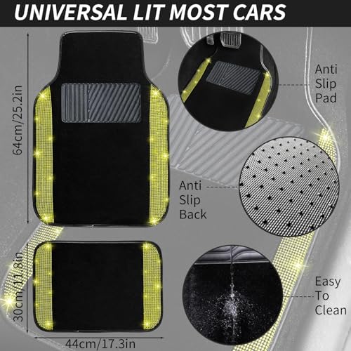 Bling Car Floor Mats Full Set
