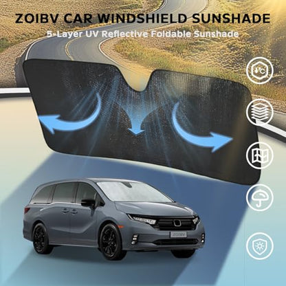 Car Windshield Sun Shade for Honda Odyssey 2018